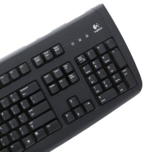 کیبورد با سیم لاجیتک مدل Logitech Deluxe 250 (استوک)