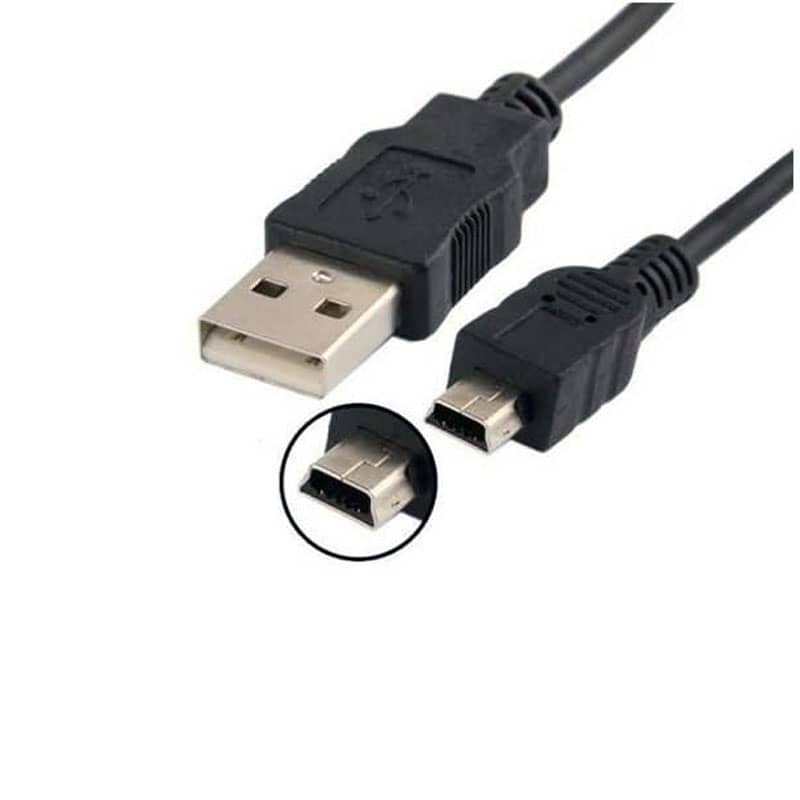 کابل تبدیل USB به Mini USB طول 3 متر ای نت