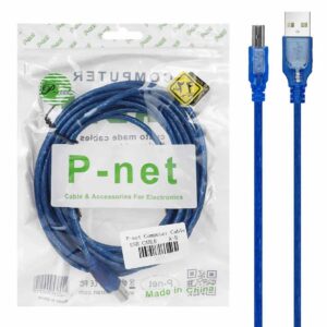 کابل پرینتر 1.5 متری P-net