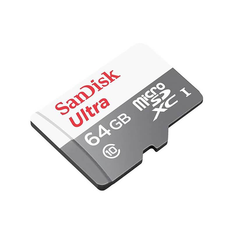 کارت حافظه microSDXC سن دیسک مدل Ultra سرعت 100MBps ظرفیت 64 گیگابایت