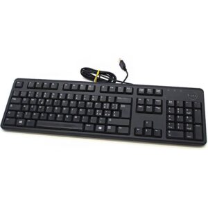 کیبورد با سیم دل مدل KB212-B (استوک)