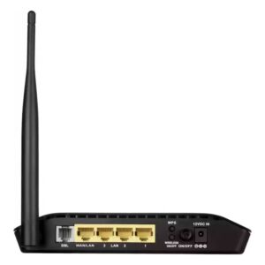 مودم روتر بی‌سیم +ADSL2 دی لینک DSL-2730U (استوک)