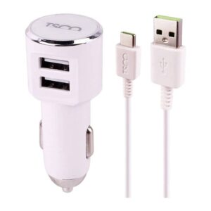 شارژر فندکی تسکو مدل TCG 29N به همراه کابل شارژ Micro USB