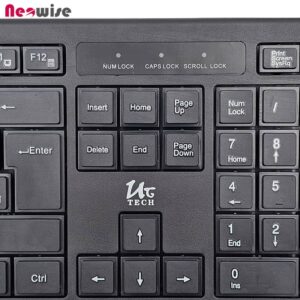 کیبورد و ماوس بی سیم یوسیتک مدل UC-3008W