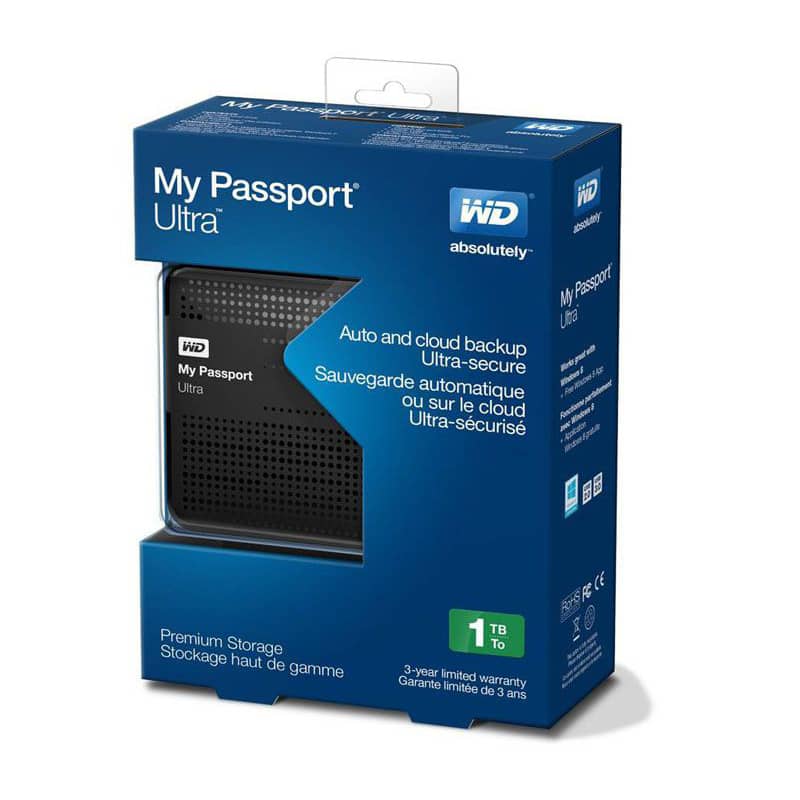 باکس هارد 2.5 اینچ وسترن مدل My Passport