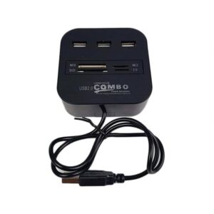 هاب USB 2.0 و رم ریدر کمبو
