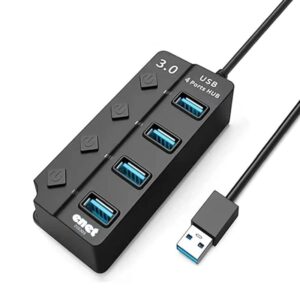 هاب چهار پورت USB 3.0 ای نت مدل E-35D