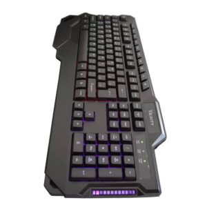 کیبورد و ماوس سیم دار مخصوص بازی وریتی مدل V-KB6121GCW