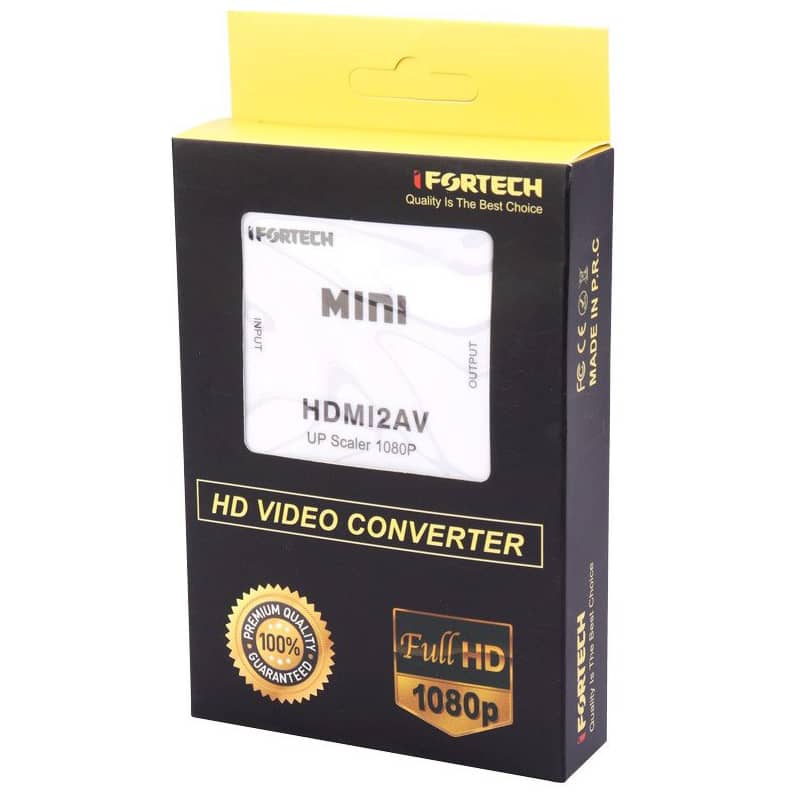 تبدیل AV به HDMI مدل iFORTECH