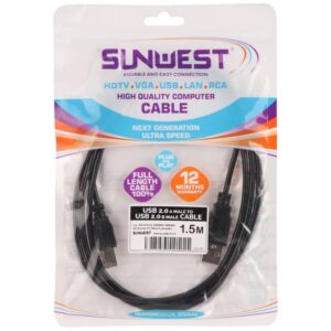 کابل پرینتر 1.5 متری سان وست Sunwest