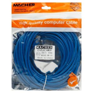کابل شبکه مچر نوع CAT6 UTP مدل MR-115 طول 10 متر