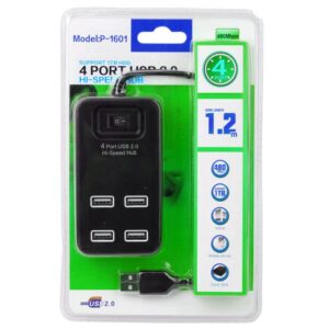 هاب USB 2.0 چهار پورت مدل P-1601