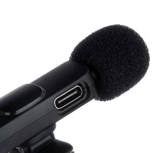 میکروفن یقه ای بی سیم مدل K9 مدل Type-C تک عددی
