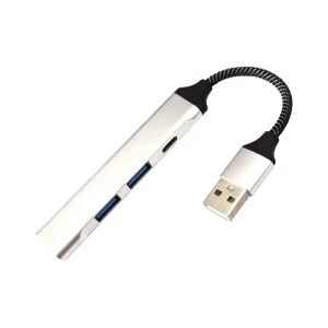 هاب 4 پورت USB-A مدل فلزی